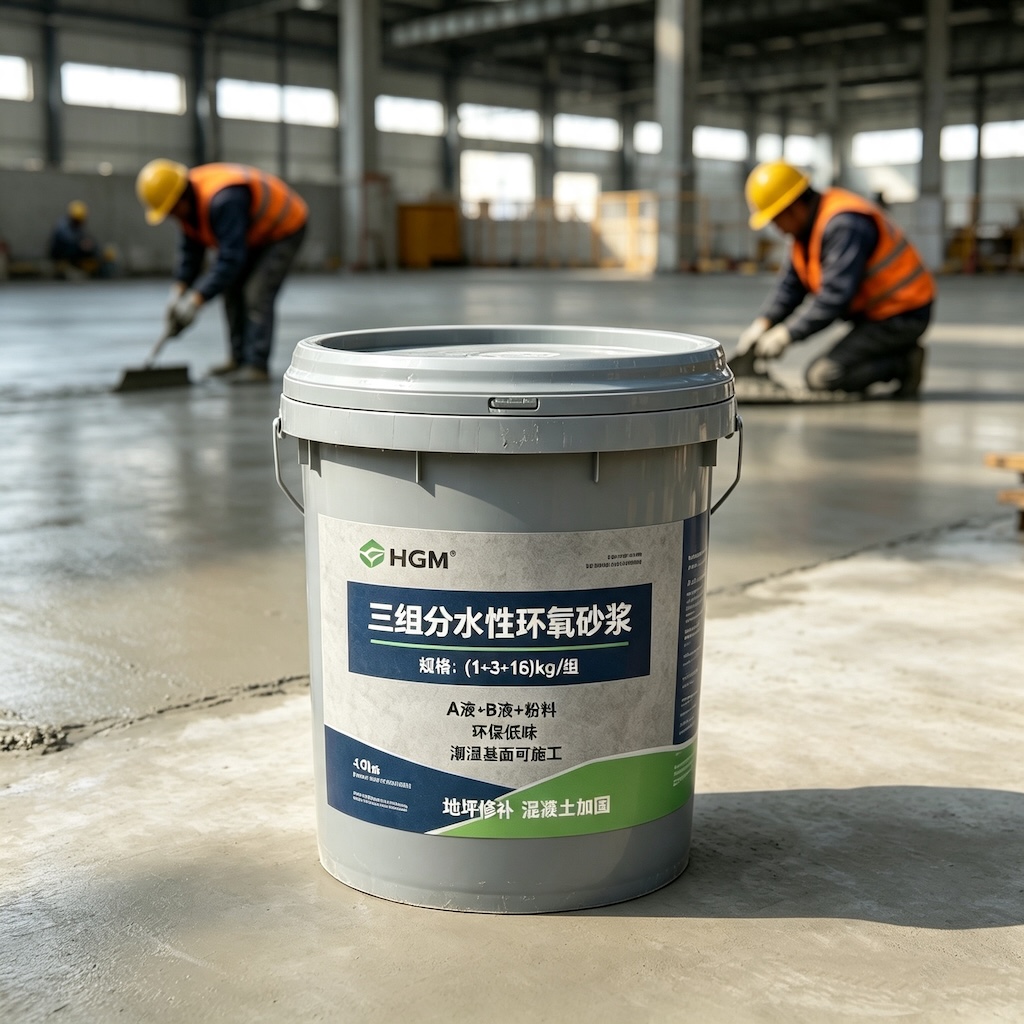 密山三组份水性环氧砂浆